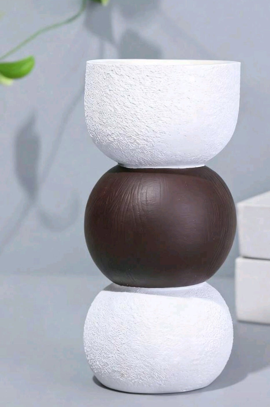 Sculpta Zen – Brûleur d’encens premium Blanc